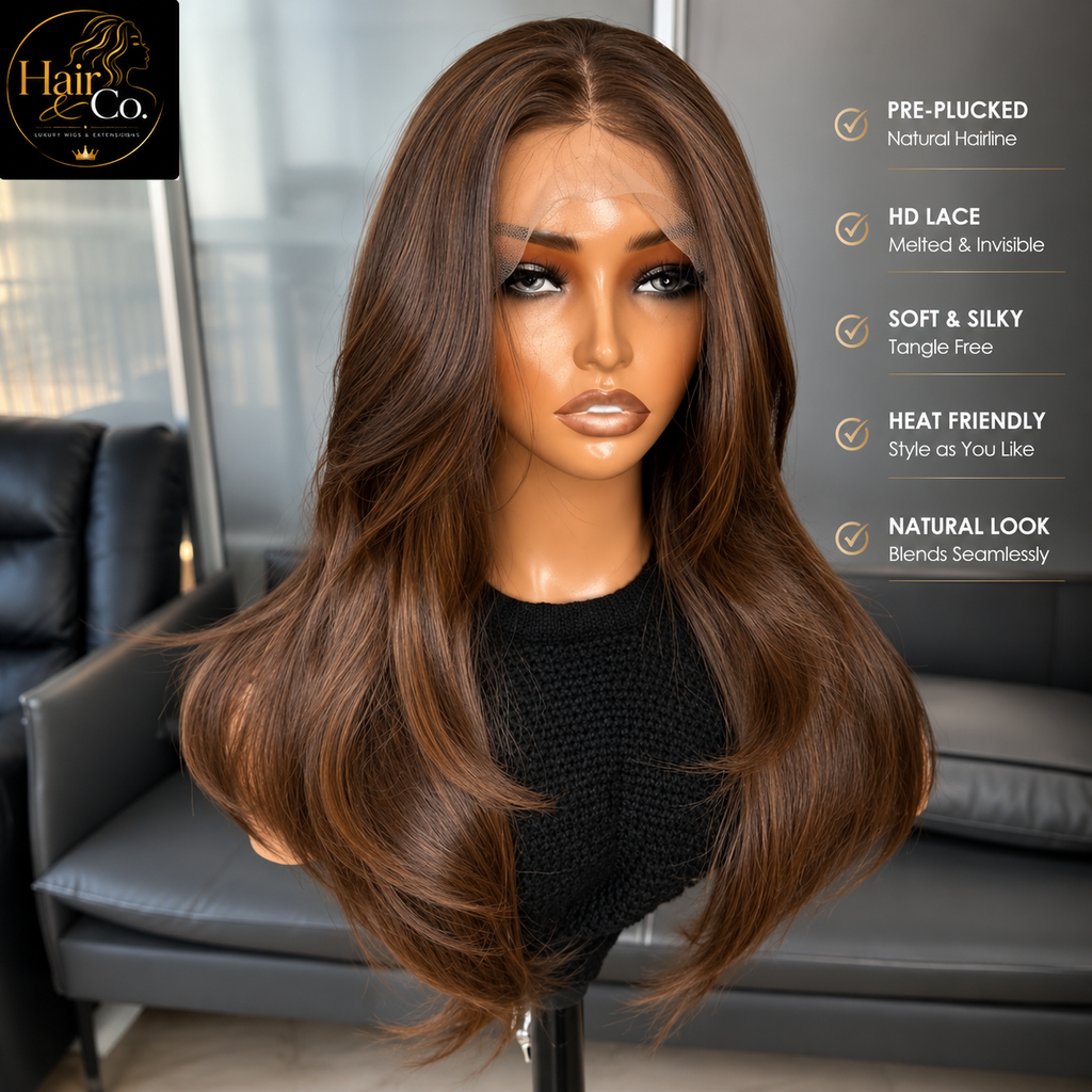 Brown Lace Front Wigs