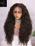 Chocolate Brown Soft Deep Lace Front Wig (Human Blend)