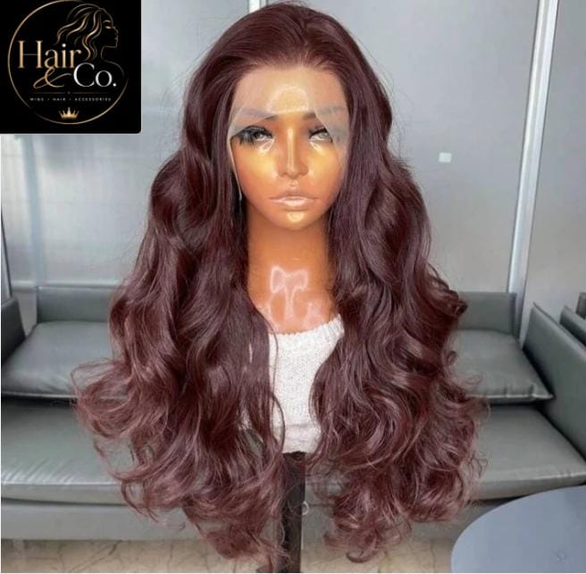 Long Body Wave Glueless Kanekalon Wig (Human Blend)