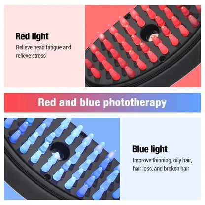 Electric Spray Massage Hair Brush