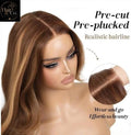 Body Wave Lace Front Wig (Human Blend)