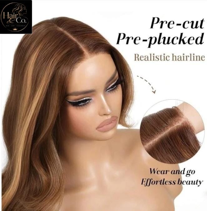 Body Wave Lace Front Wig (Human Blend)
