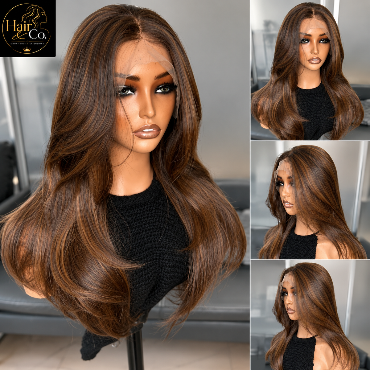 Brown Lace Front Wigs