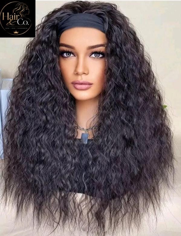 Headband Wig (Human Blend)