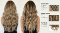 26th Avenue Collection 24 Inch Two Tone Blonde Clip In Extension.
