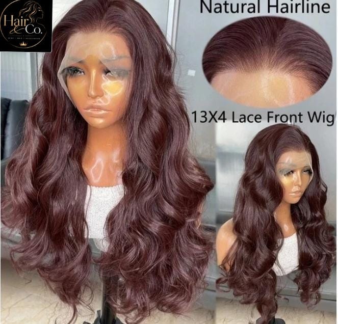 Long Body Wave Glueless Kanekalon Wig (Human Blend)