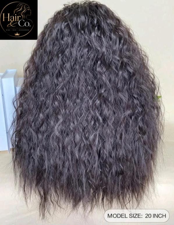 Dark Brown Headband Human Hair