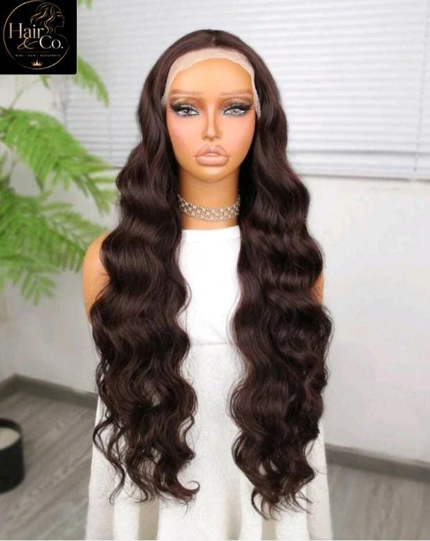 Heat Resistant Front Lace Wig (Human Blend)