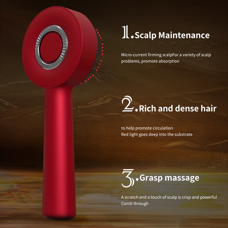 Haircare Electric Scalp Massage Comb