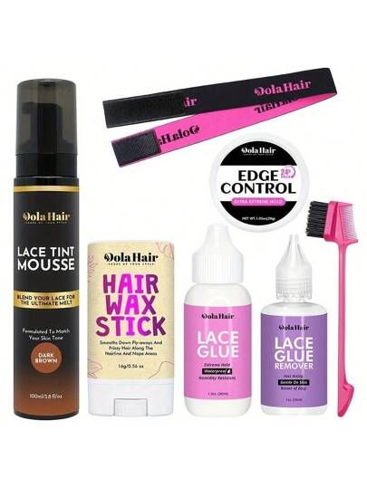 6pcs Wig Installation Accessories Set