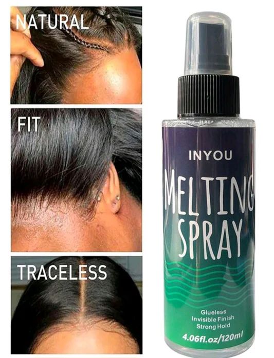 Lace Melting Spray And Holding Spray