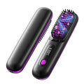 Ionic Portable Heated Straightening Brush with LED Display